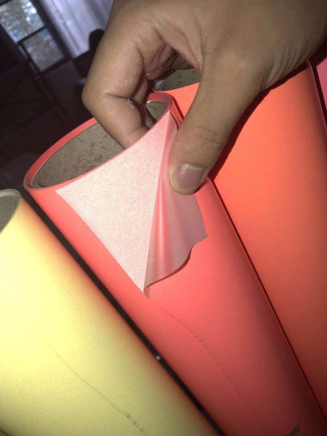 Fácil deshierbe el brillo de la transferencia de calor Vinyl PU flex para la ropa