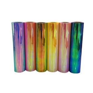 Fácil de deshierbe Holograma Transferencia de calor Cuttable de vinilo Flex para ropa
