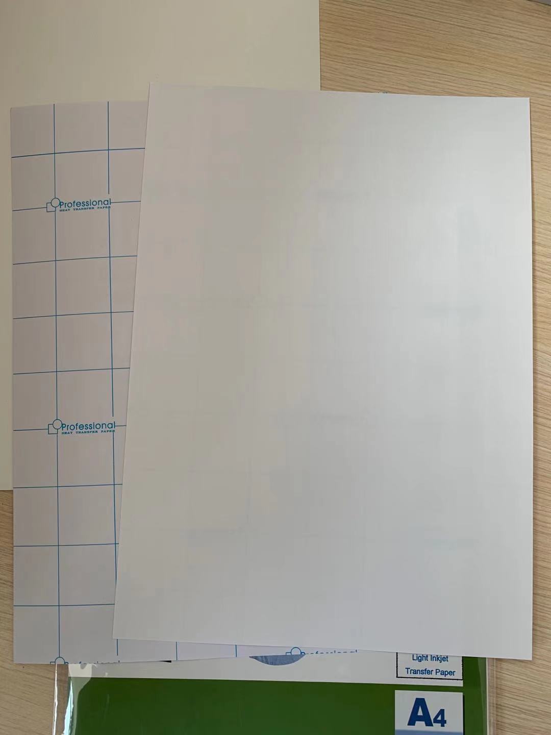 Película de transferencia de PU imprimible con inyección de tinta de color claro para impresora de inyección de tinta de escritorio
