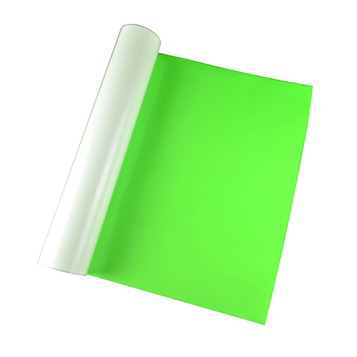 Fácil deshierbe Fluorescente PU Flex Transferencia de calor Vinilo para ropa